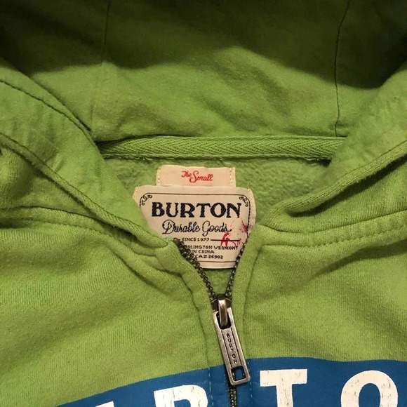 Burton Youth Zipup Hoodie - Picture 2 of 2